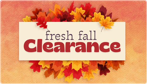 Fresh Fall Clearance 2025