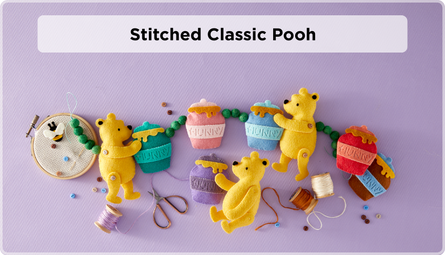 Stitched Classic Pooh