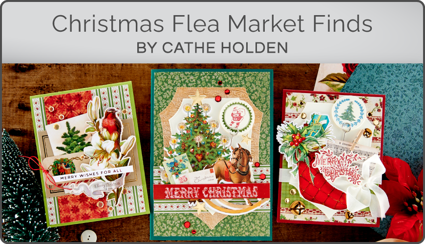 Christmas Flea Market Finds by Cathe Holden