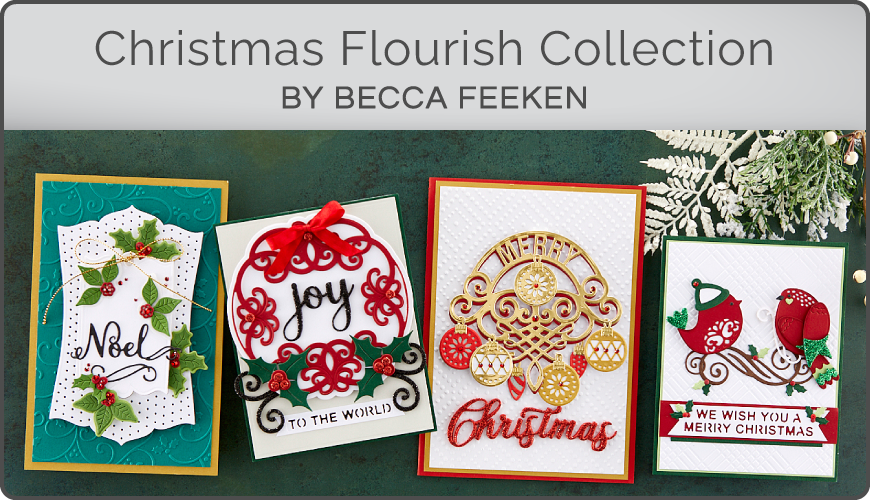 Christmas Flourish by Becca Feeken