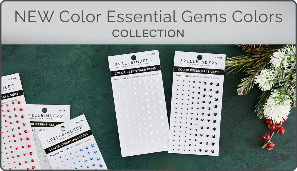 Color Essential Gems by Spellbinders