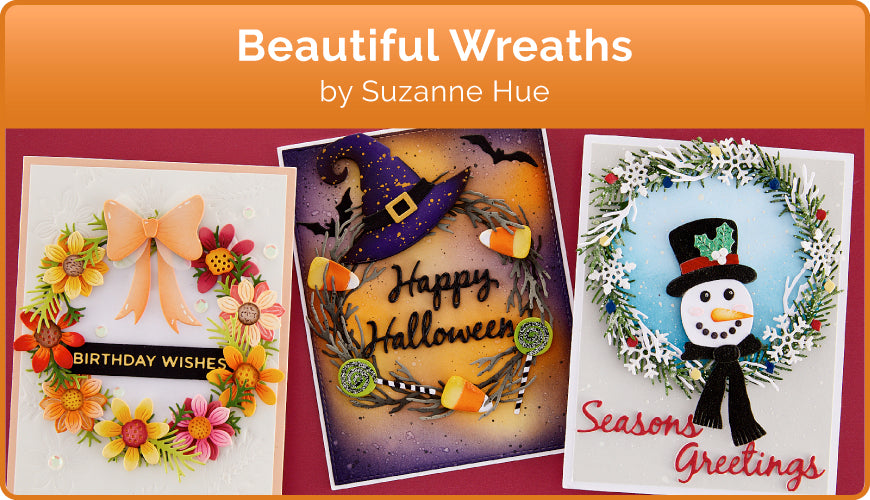 Beautiful Wreaths by Suzanne Hue