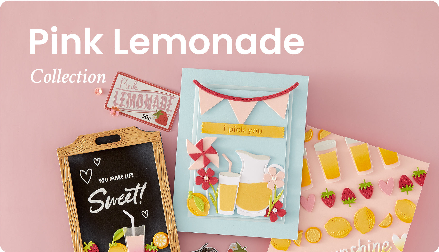 Pink Lemonade with Simple Stories