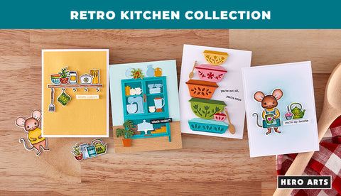 Hero Arts Retro Kitchen