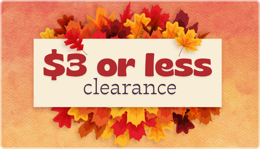 $3 or Less Fall Finds