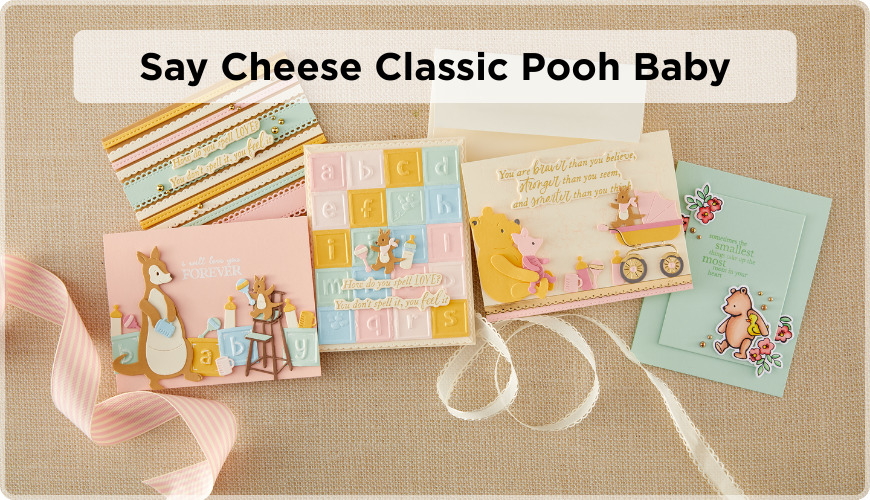 Say Cheese Classic Pooh Baby with Simple Stories