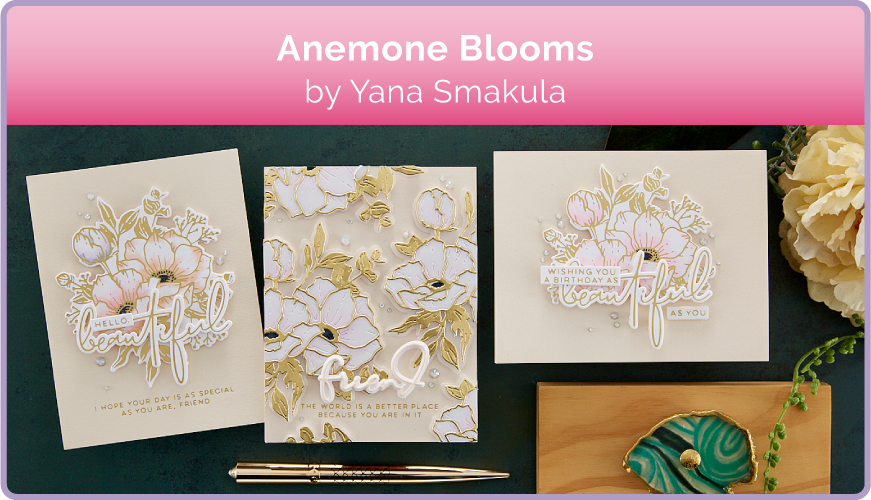 Anemone Blooms by Yana Smakula