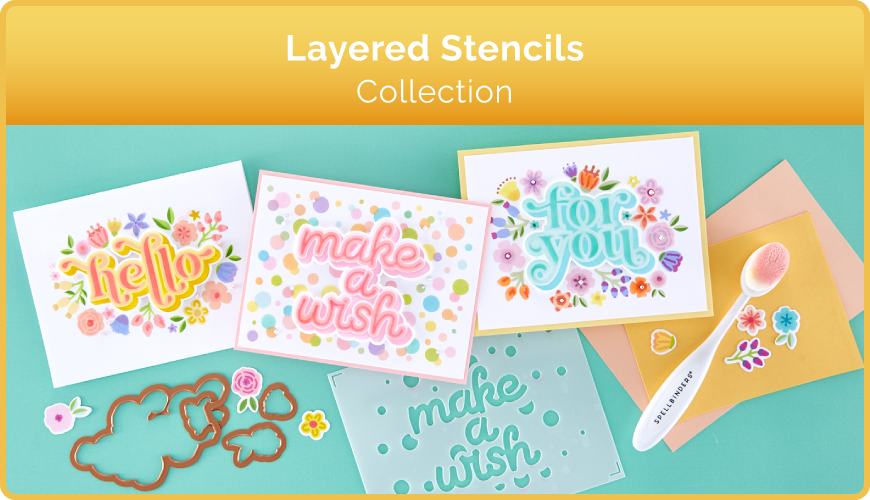 Layered Stencils by Spellbinders