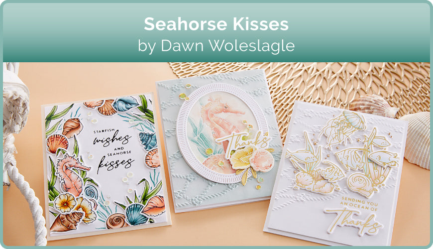 Seahorse Kisses by Dawn Woleslagle