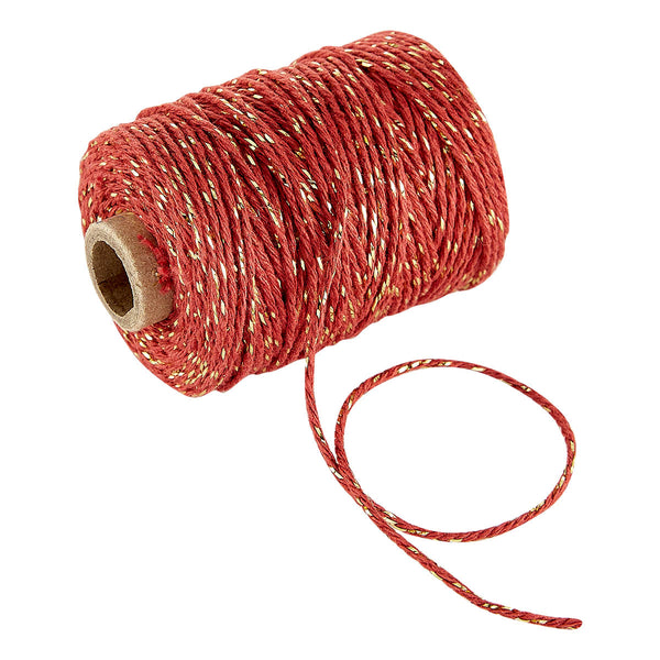 Vivant Lurex Rust Cotton Cord - 54.68 yards