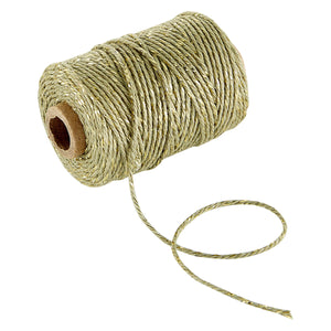 Vivant Lurex Sage Green Cotton Cord - 54.68 yards