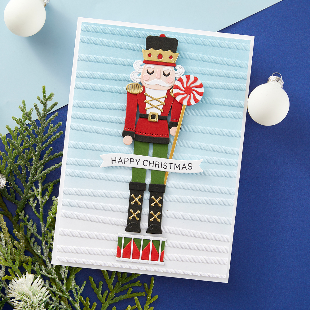 Dancin' Nutcracker Fritz Etched Dies from the Dancin' Christmas Friends Collection