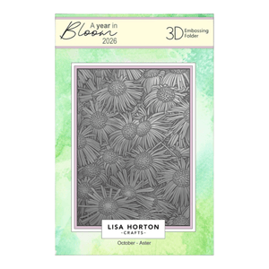 Lisa Horton Crafts A Year In Bloom Embossing Folder Collection - 2026