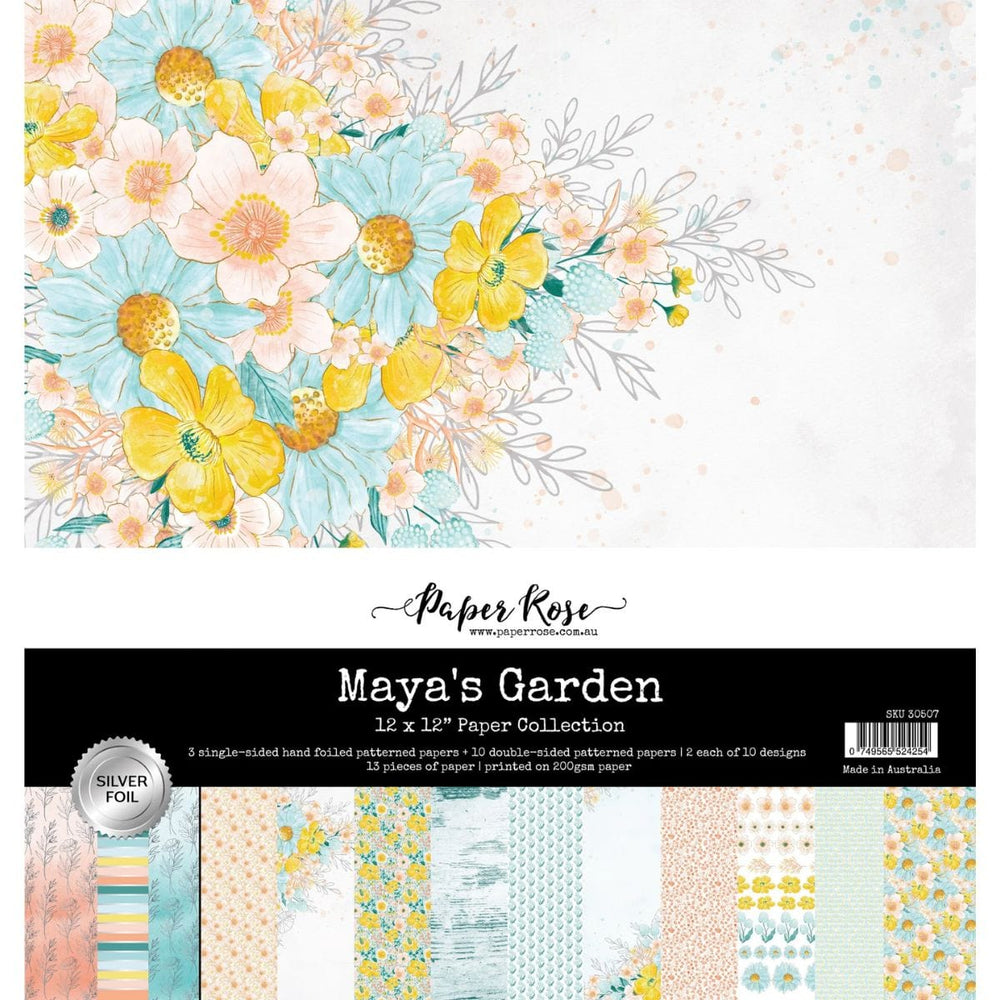 Paper Rose - Maya's Garden 12x12 Paper Collection