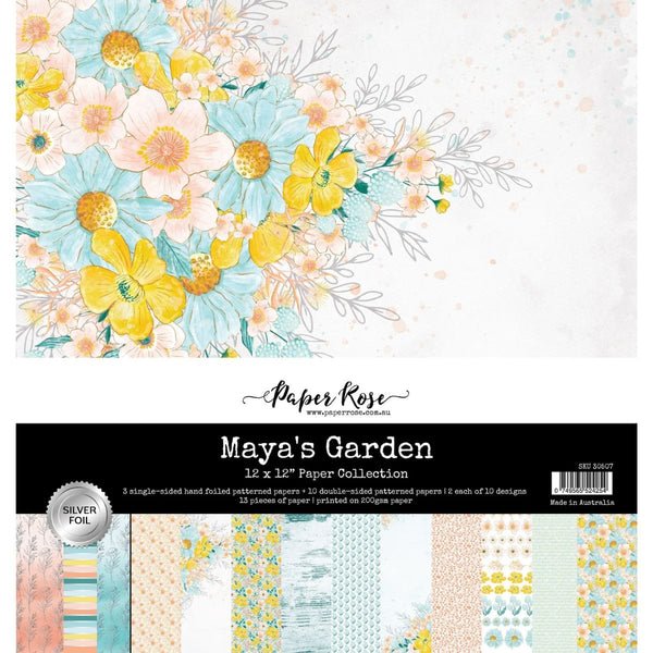Paper Rose - Maya's Garden 12x12 Paper Collection