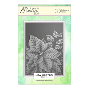 Lisa Horton Crafts A Year In Bloom Embossing Folder Collection - 2026