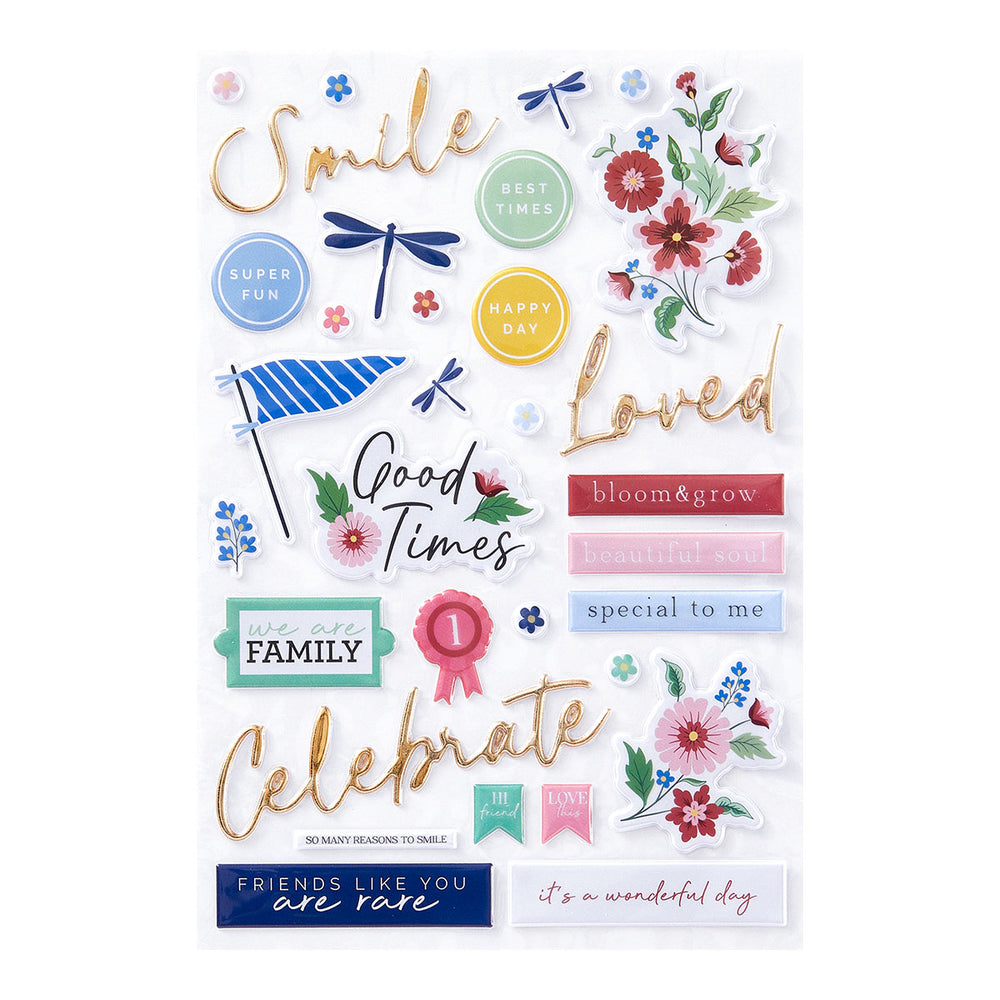 Bayfair Puffy Stickers
