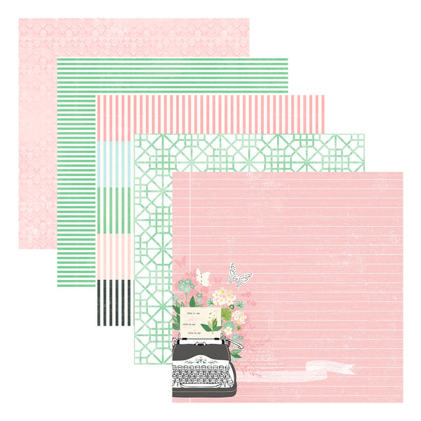 Rosies Studio Hello Its Me! 12x12" Designer Paper Pack