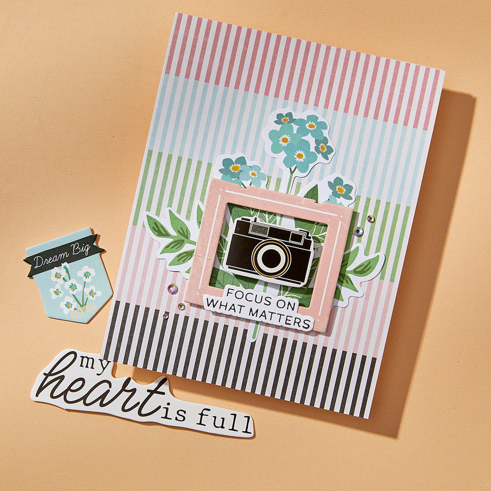 Rosies Studio Hello Its Me! Cardstock Diecut Ephemera Sentiments