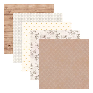 Rosie's Studio Clementine 12" x 12" Designer Paper Pack