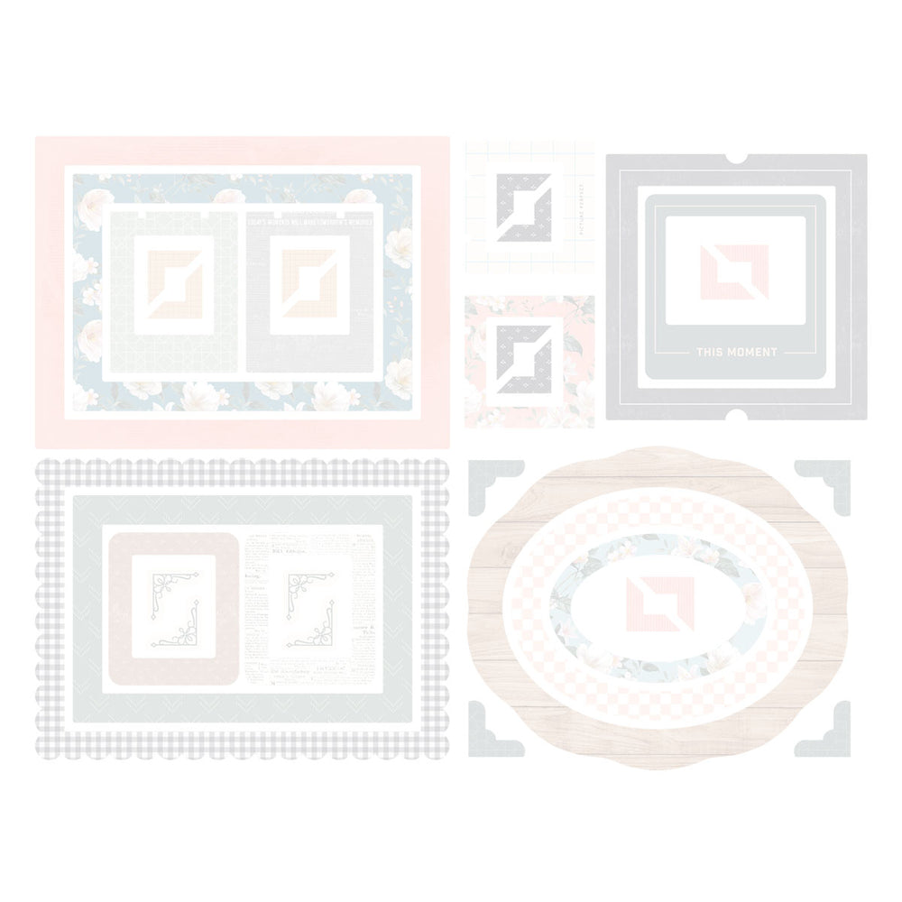Rosie's Studio Clementine Chipboard Frame & Corners