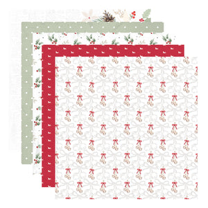 Rosie's Studio Sleigh Bells Ring 6 x 6" Designer Paper Pad