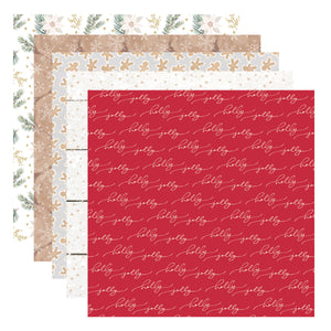 Rosie's Studio Sleigh Bells Ring 6 x 6" Designer Paper Pad