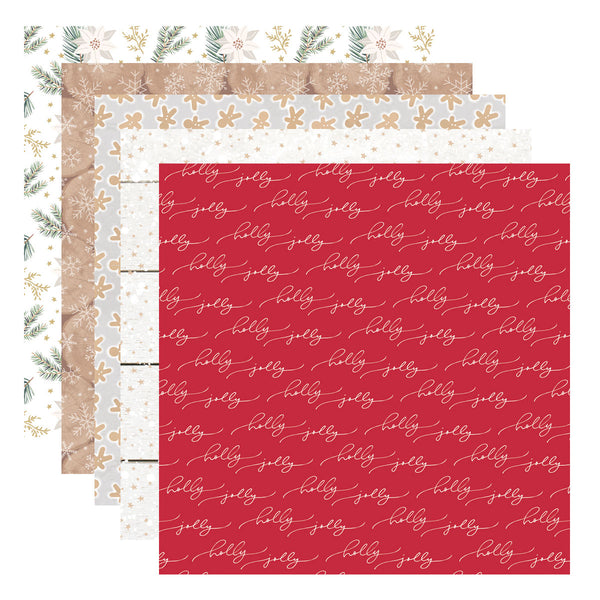 Rosie's Studio Sleigh Bells Ring 6 x 6" Designer Paper Pad