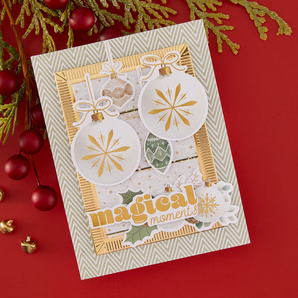 Rosie's Studio Sleigh Bells Ring 6 x 6" Designer Paper Pad