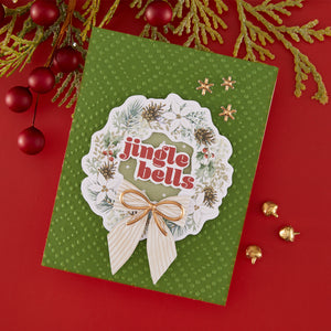 Rosie's Studio Sleigh Bells Ring Cardstock Diecut Ephemera