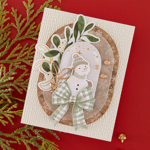 Rosie's Studio Sleigh Bells Ring 6 x 6" Designer Paper Pad