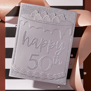 Birthday Cheers Etched Dies by Nina Boettcher
