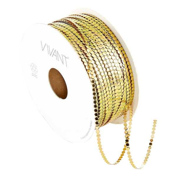Vivant Circle' Gold Metallic Cord - 54.68 yards
