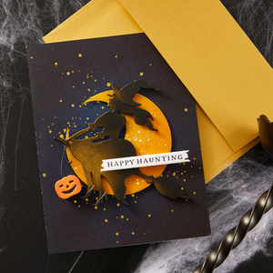 Witchin' Heels Etched Dies from the Happy Haunting Collection