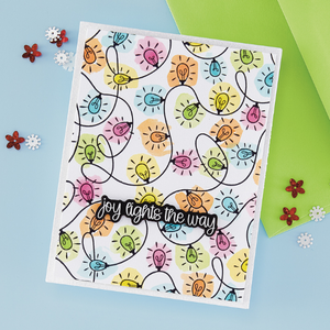 Twinkle Tidings Press Plate & Die Set - BetterPress Society October 2025