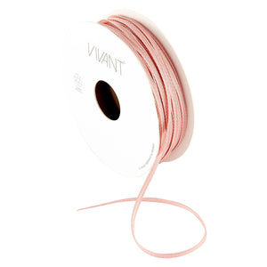 Vivant Texture Marble Rose Narrow Ribbon - 21.87 yards