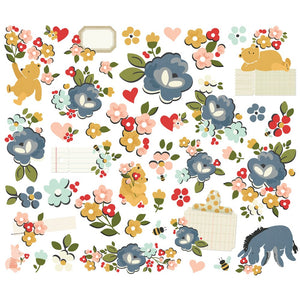 Simple Stories - Say Cheese Classic Pooh Floral Bits & Pieces