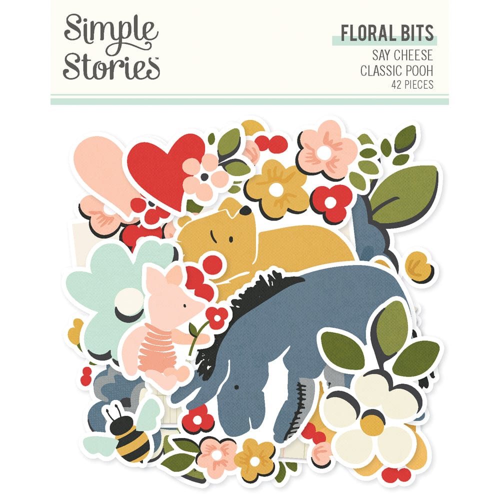 SIMPLE STORIES - Collezione Say Cheese Classic Pooh Baby- 6x8 Pad - Il SIMPLE STORIES - Collezione Say Cheese Classic Pooh Baby- 6x8 Pad - Il