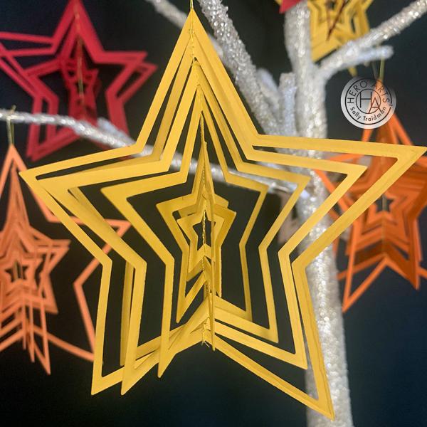 Hero Arts 5-Point Stars Infinity Nesting Dies