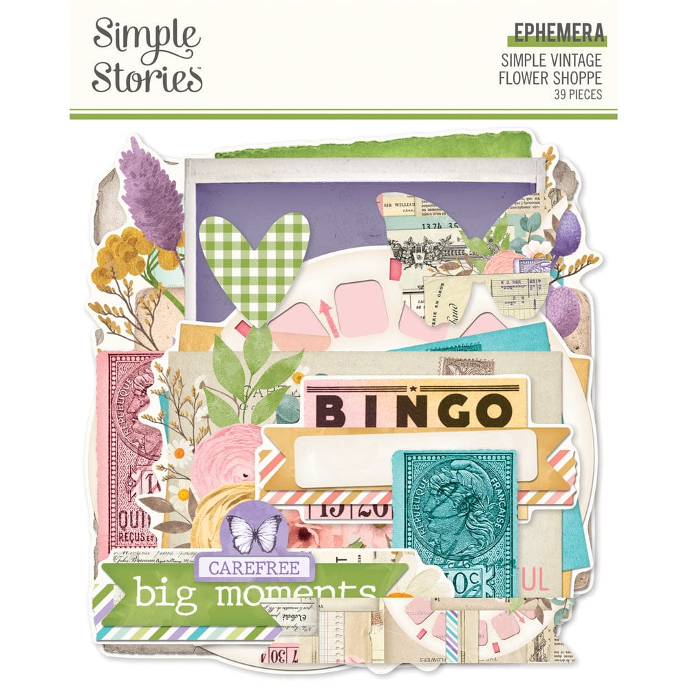 Simple Stories - Simple Vintage Flower Shoppe Ephemera