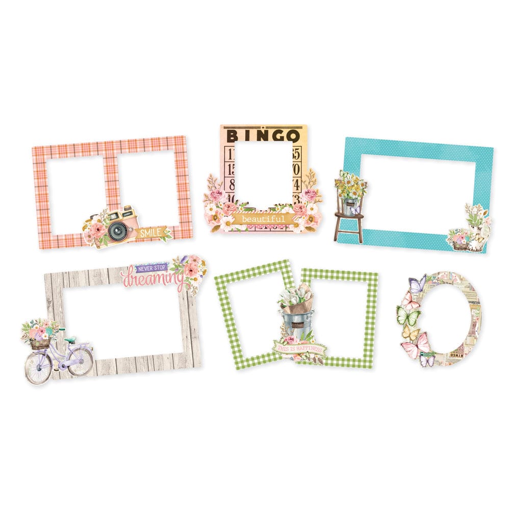 Simple Stories - Simple Vintage Flower Shoppe Chipboard Frames
