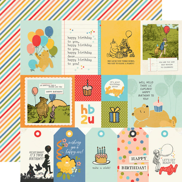 Simple Stories Say Cheese Classic Pooh Birthday - Collection Kit