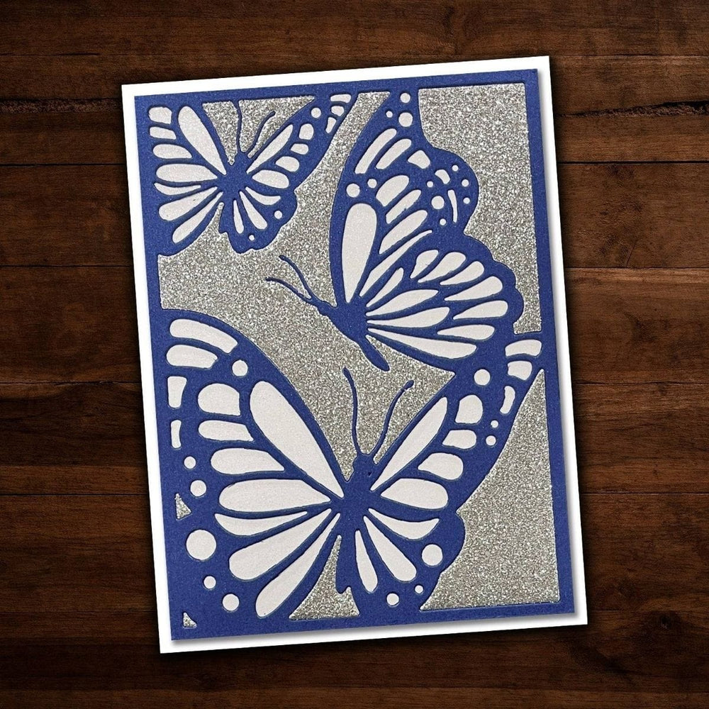 Paper Rose - Butterfly Coverplate Metal Cutting Die
