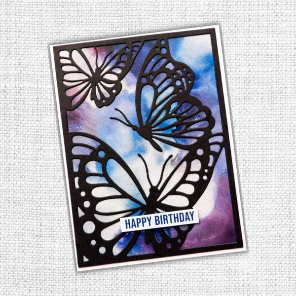 Paper Rose - Butterfly Coverplate Metal Cutting Die