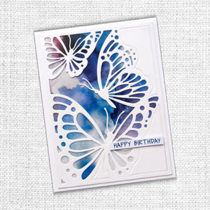 Paper Rose - Butterfly Coverplate Metal Cutting Die