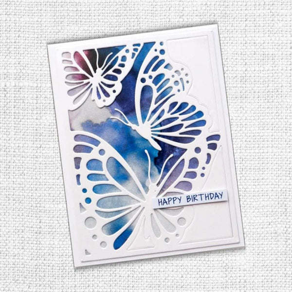 Paper Rose - Butterfly Coverplate Metal Cutting Die