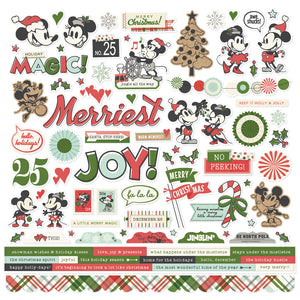 Simple Stories Say Cheese Classic Mouse Christmas - Collection Kit