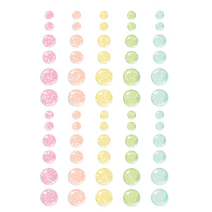 Simple Stories Say Cheese Classic Pooh Baby Glitter Enamel Dots
