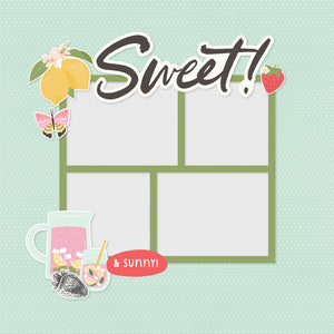 Simple Stories Pink Lemonade Simple Pages Page Pieces