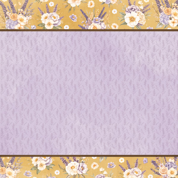 Simple Stories Simple Vintage Lavender Fields Simple Pages Page Kit